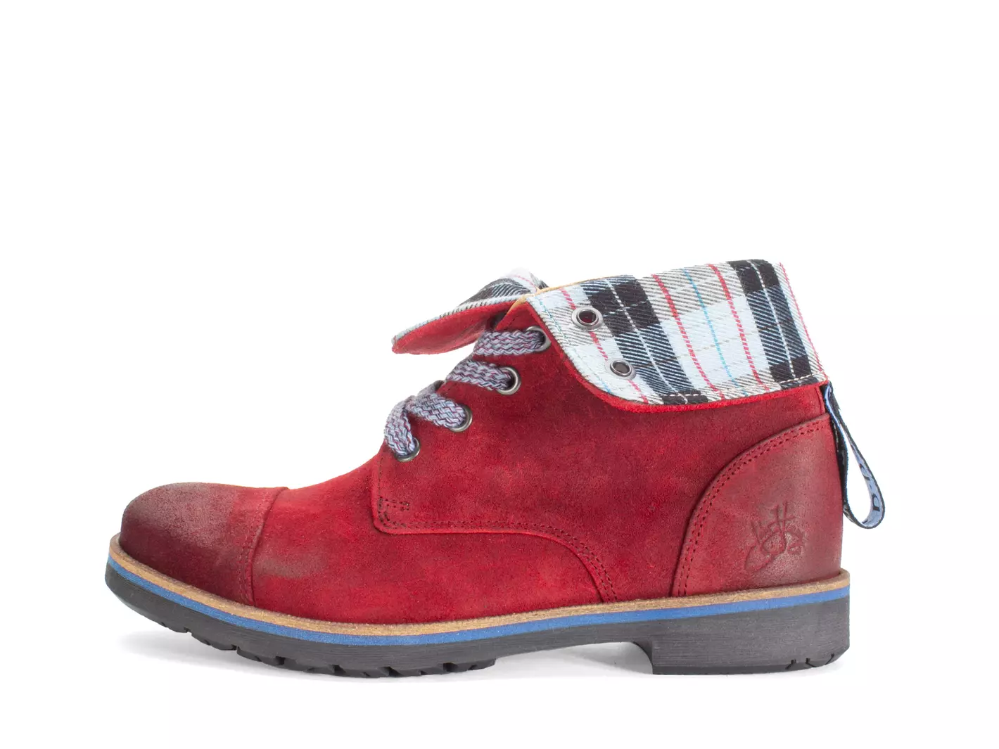 John Fluevog Edward Bottillon Lacé à Rebord Pliable