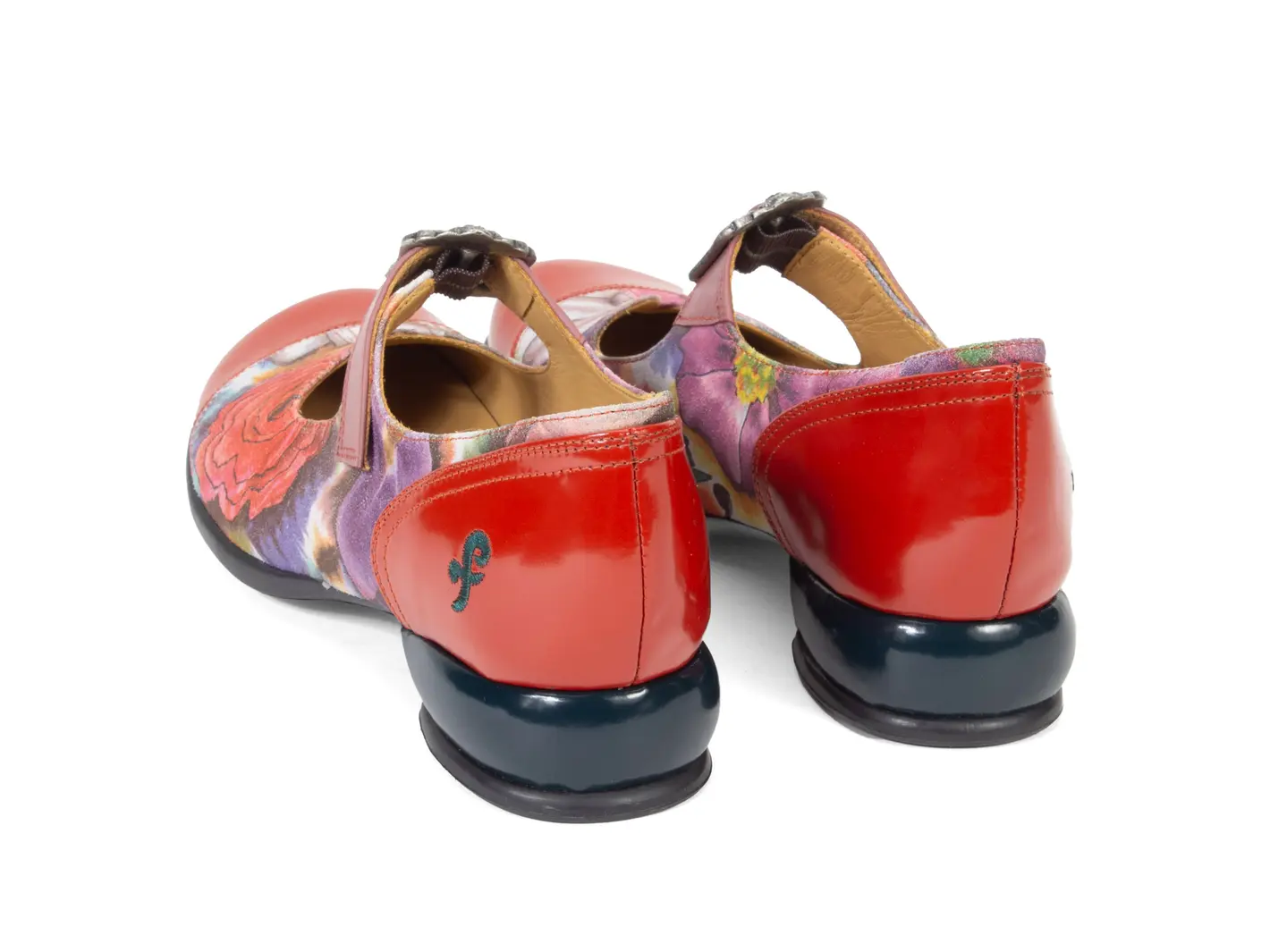 John Fluevog Esser Charles IX à Talon Plat Avec Boucle