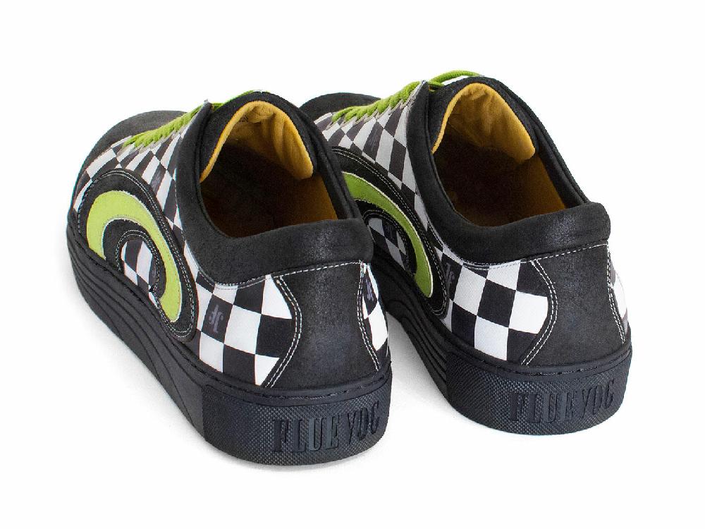 John Fluevog Fakie Chaussure De Sport Lacée Avec Tourbillon