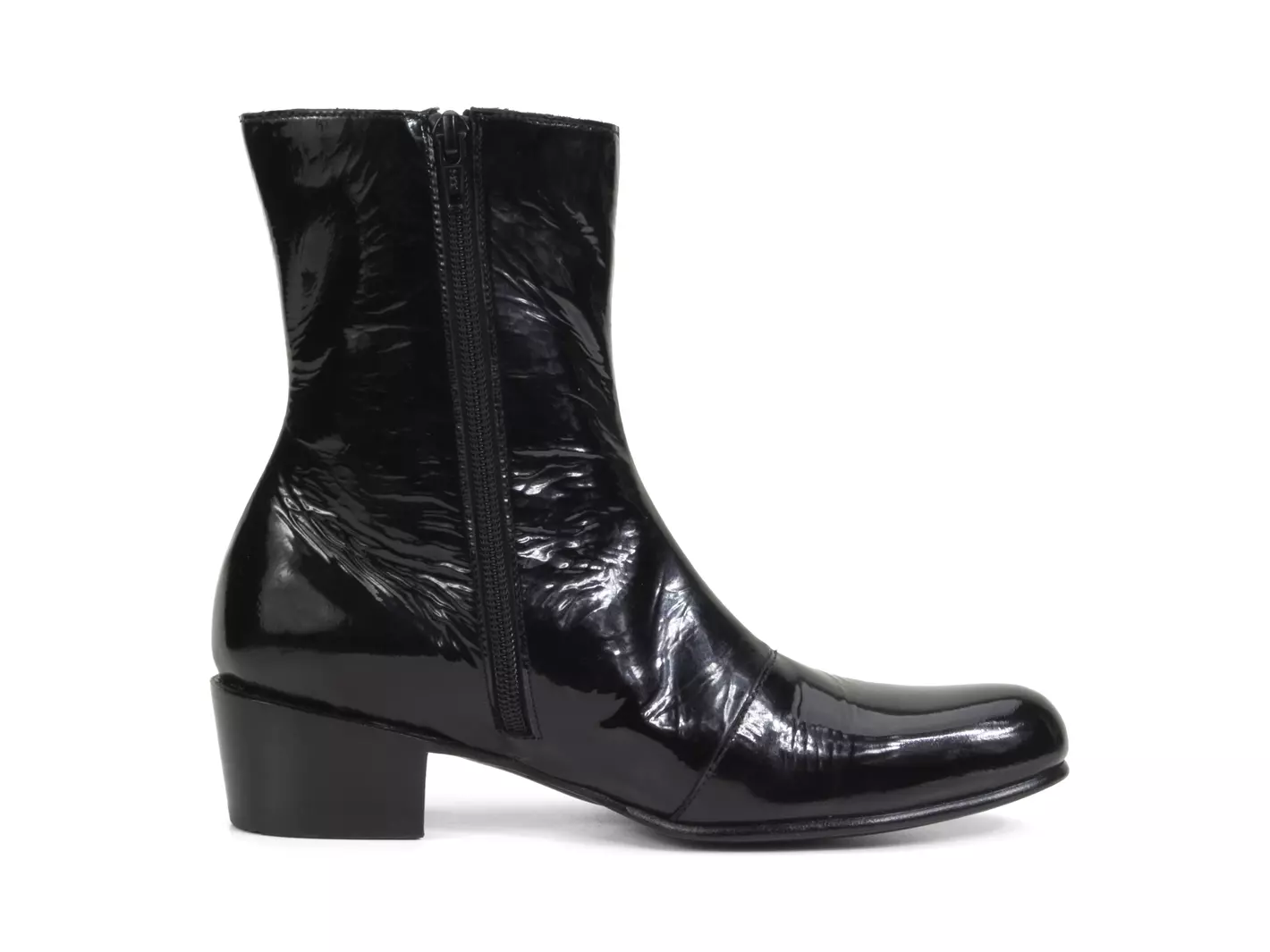 John Fluevog Finn Botte En Cuir à Fermeture à Glissière