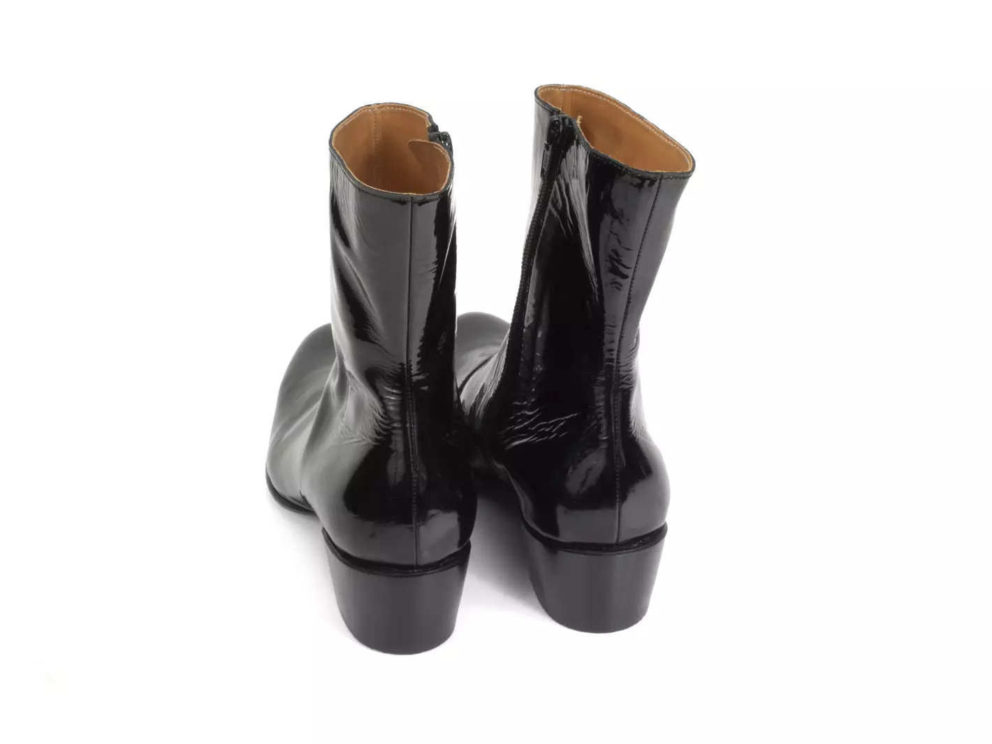 John Fluevog Finn Botte En Cuir à Fermeture à Glissière