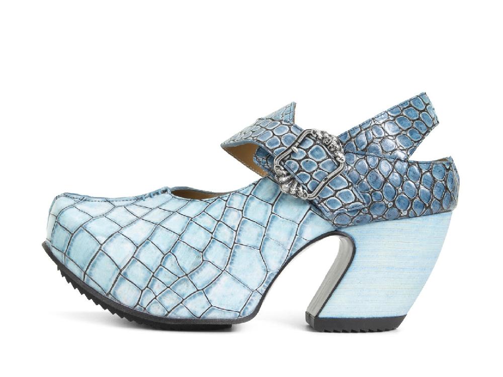 john fluevog Generator Talon plateforme à bride arrière