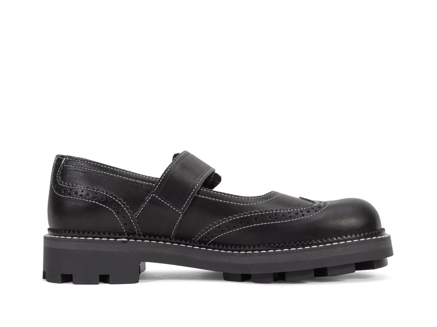 John Fluevog Gillian Charles IX à Bout Fleuri Avec Boucle