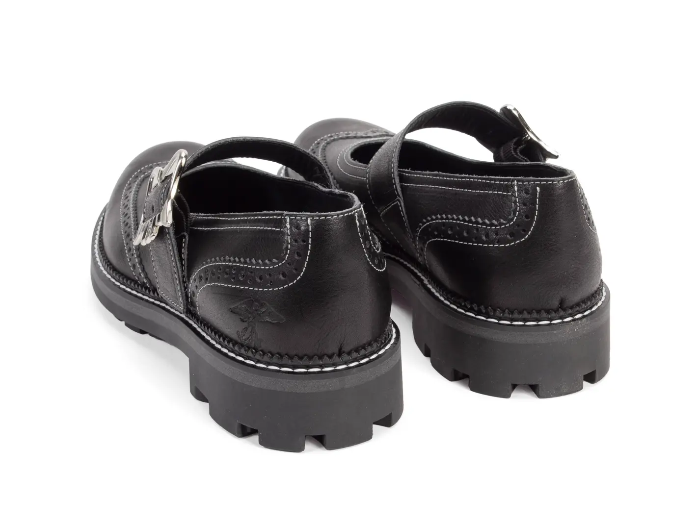 John Fluevog Gillian Charles IX à Bout Fleuri Avec Boucle