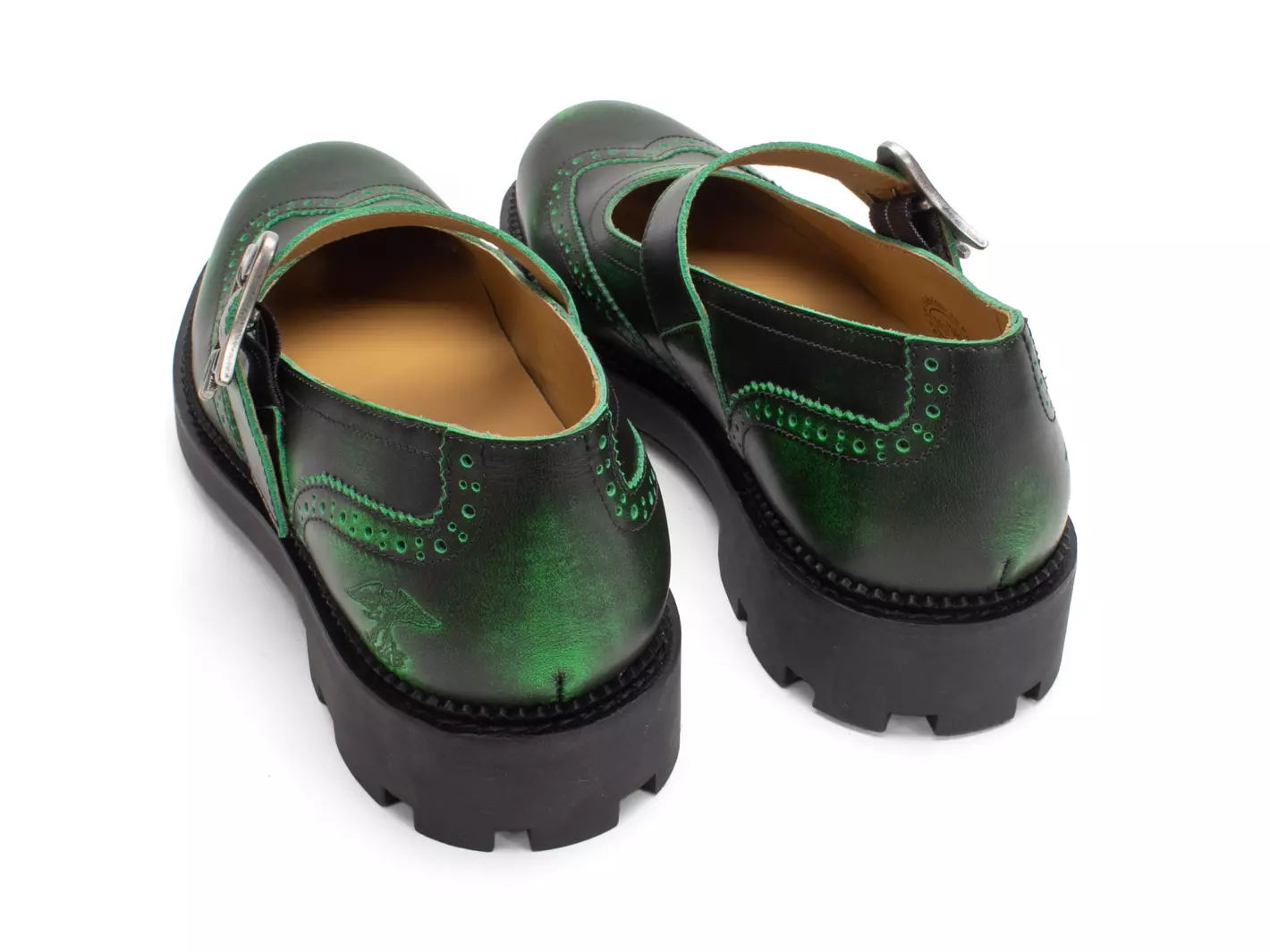 John Fluevog Gillian Charles IX à Bout Fleuri Avec Boucle