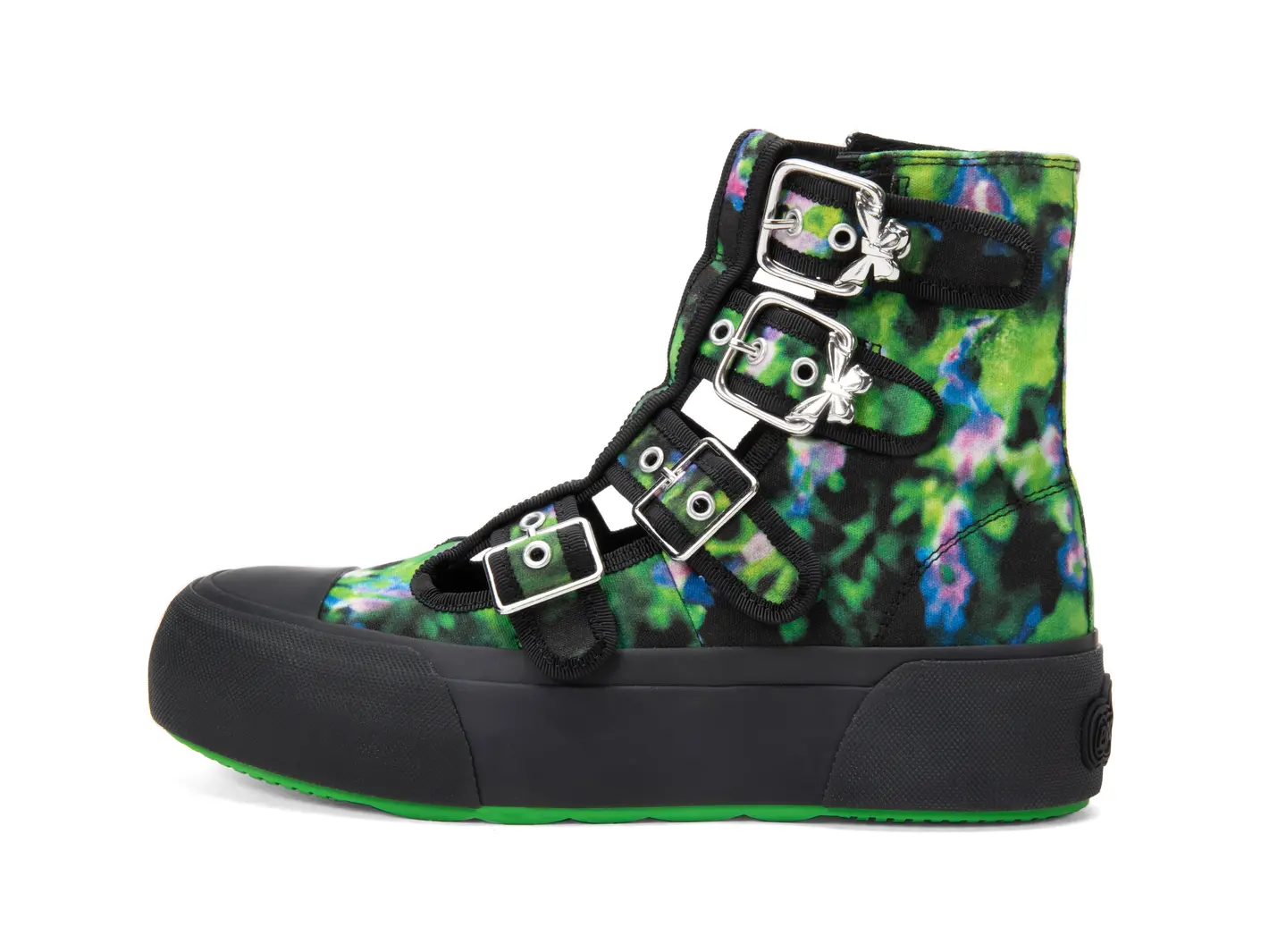 john fluevog Givens Bottillon montant de style gladiateur