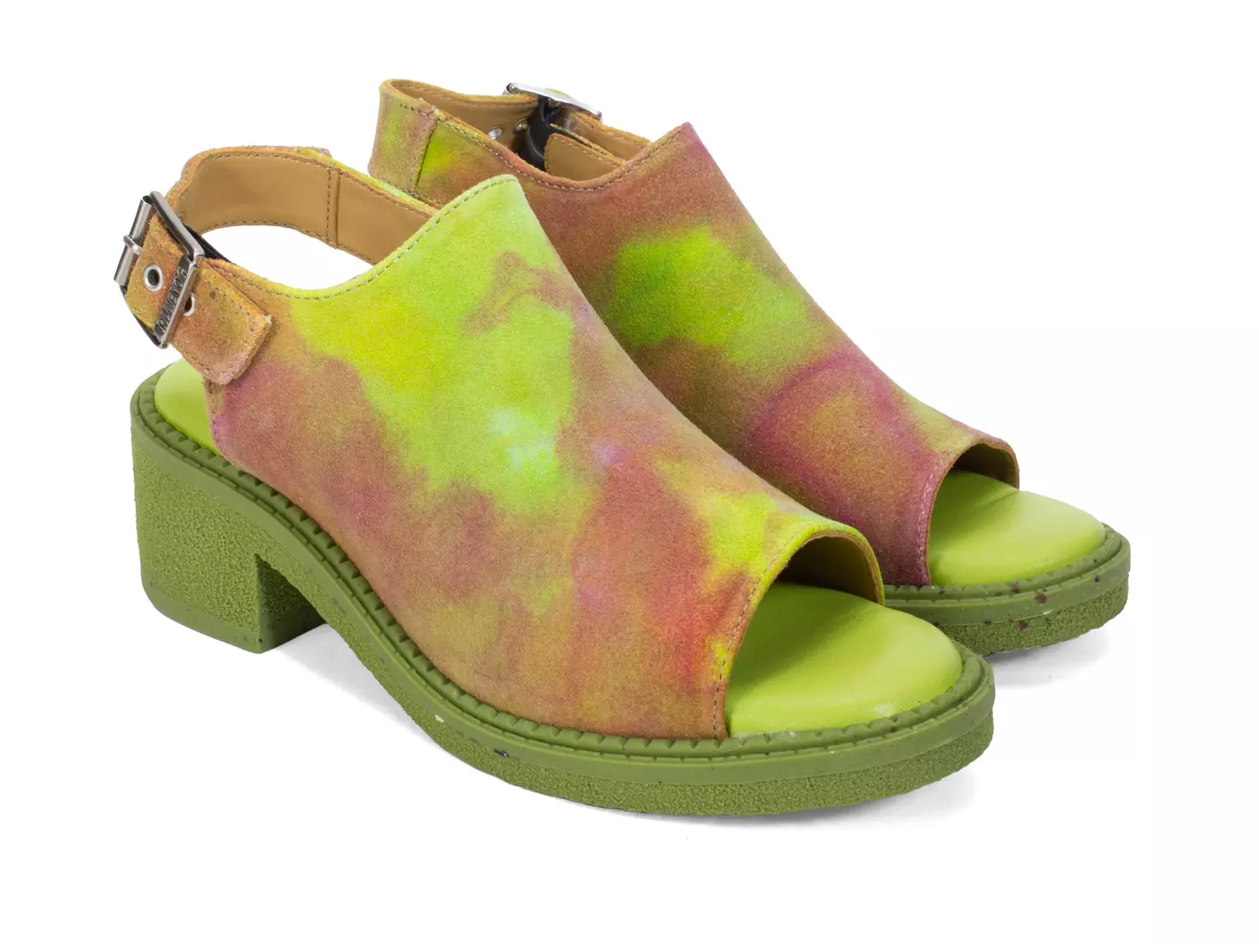 John Fluevog Goofball Mule à Bout Ouvert Et Bride Arrière