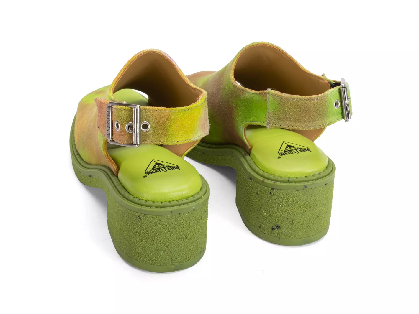 John Fluevog Goofball Mule à Bout Ouvert Et Bride Arrière