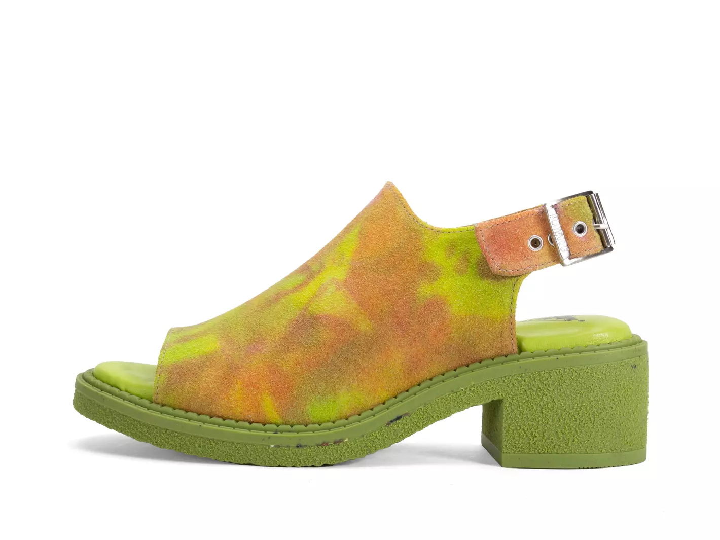 john fluevog Goofball Mule à bout ouvert et bride arrière