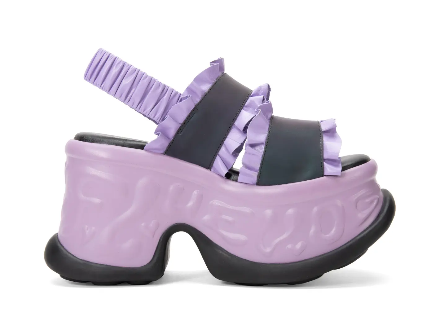 John Fluevog Harriet Sandale à Plateforme Avec Bride Arrière