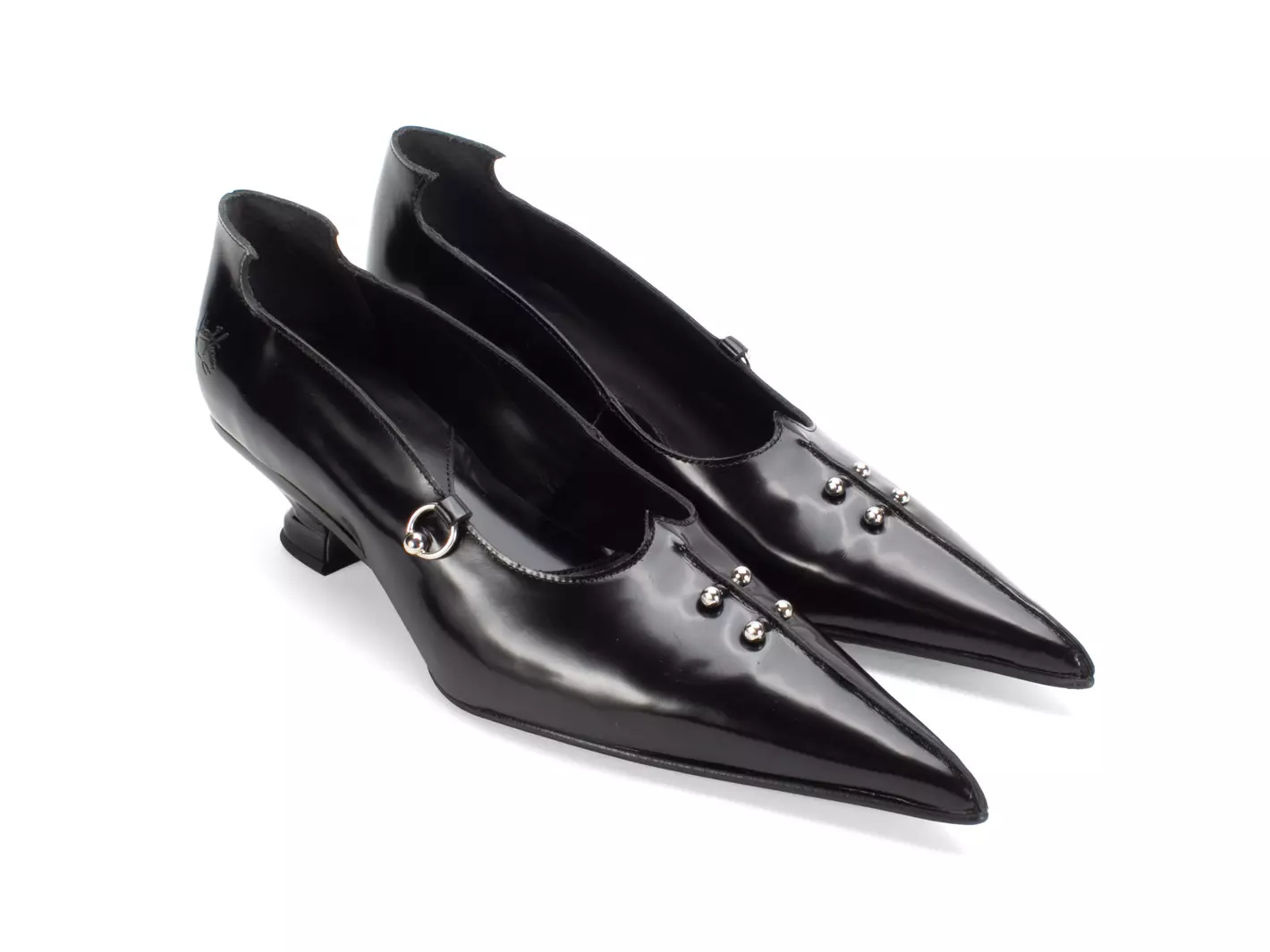 John Fluevog Hilda Escarpin Avec Perçages Métalliques