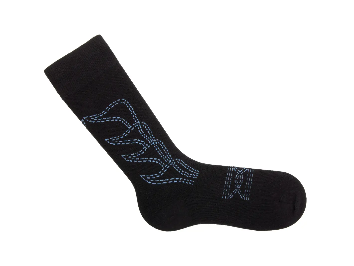 John Fluevog Indy Vog Socks Western Boot Knee-High Socks