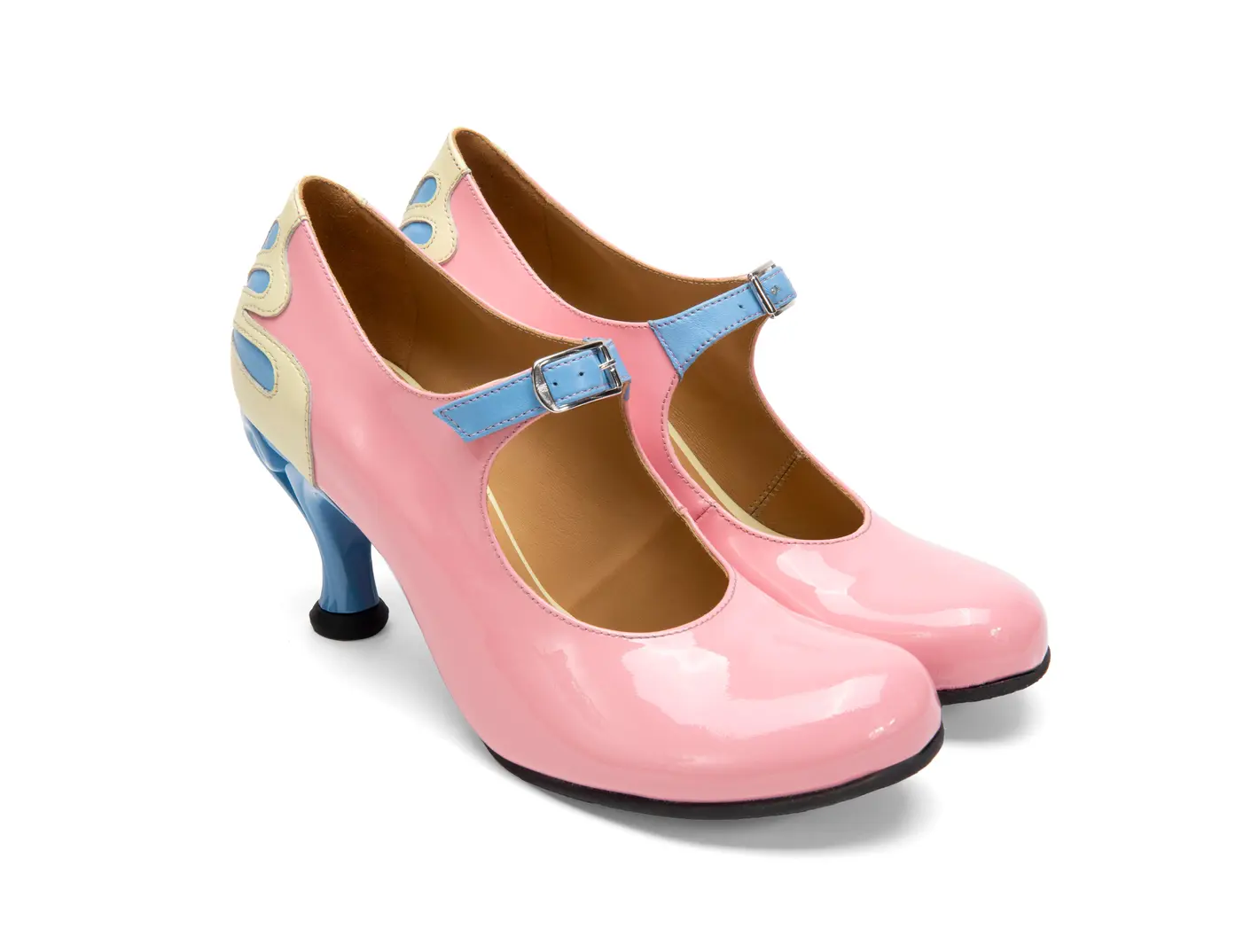 John Fluevog Intergalactic Talon Charles IX à Bride étroite