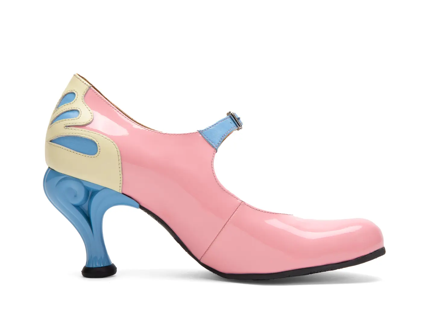 John Fluevog Intergalactic Talon Charles IX à Bride étroite