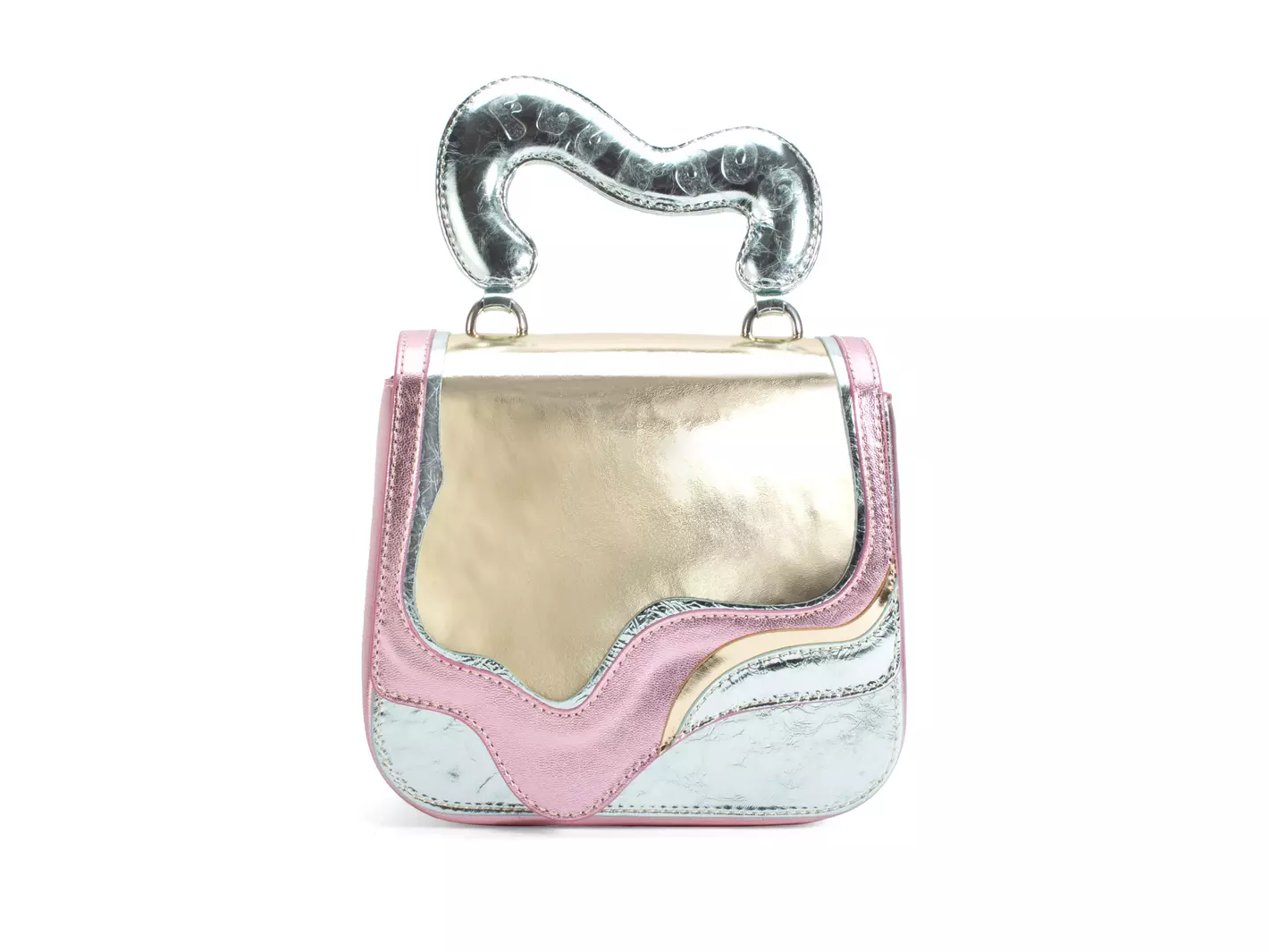 john fluevog Jeannie Sac à main iridescent avec bretelle