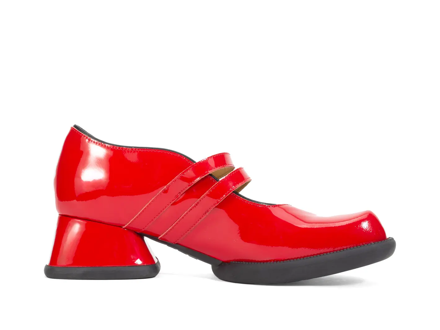 John Fluevog Amber Charles IX à Courroie Double