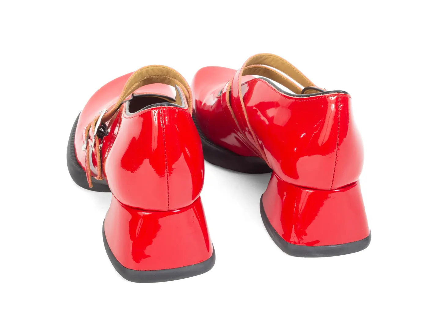 John Fluevog Amber Charles IX à Courroie Double