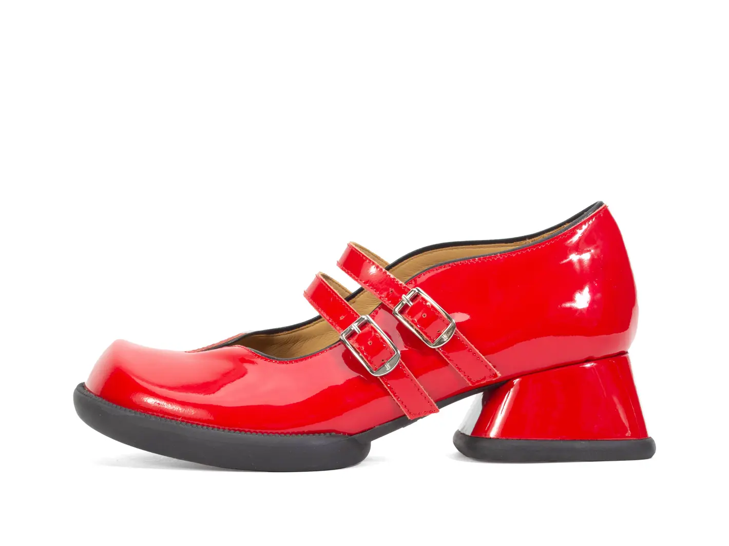 john fluevog Amber Charles IX à courroie double