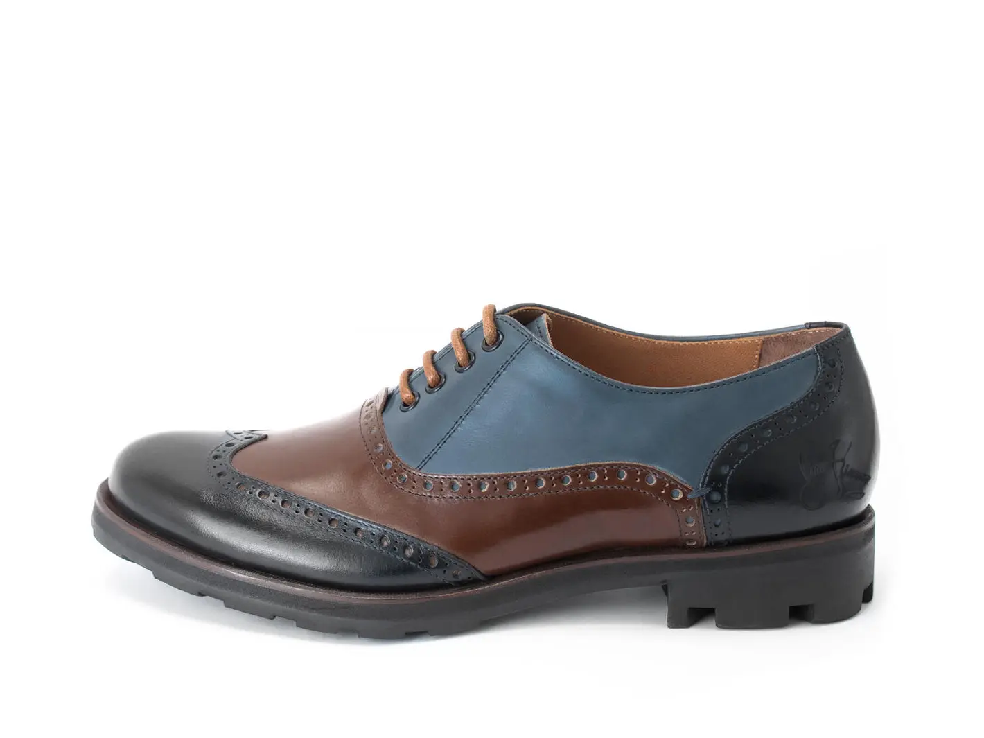 john fluevog Andrew Brogue à bout golf