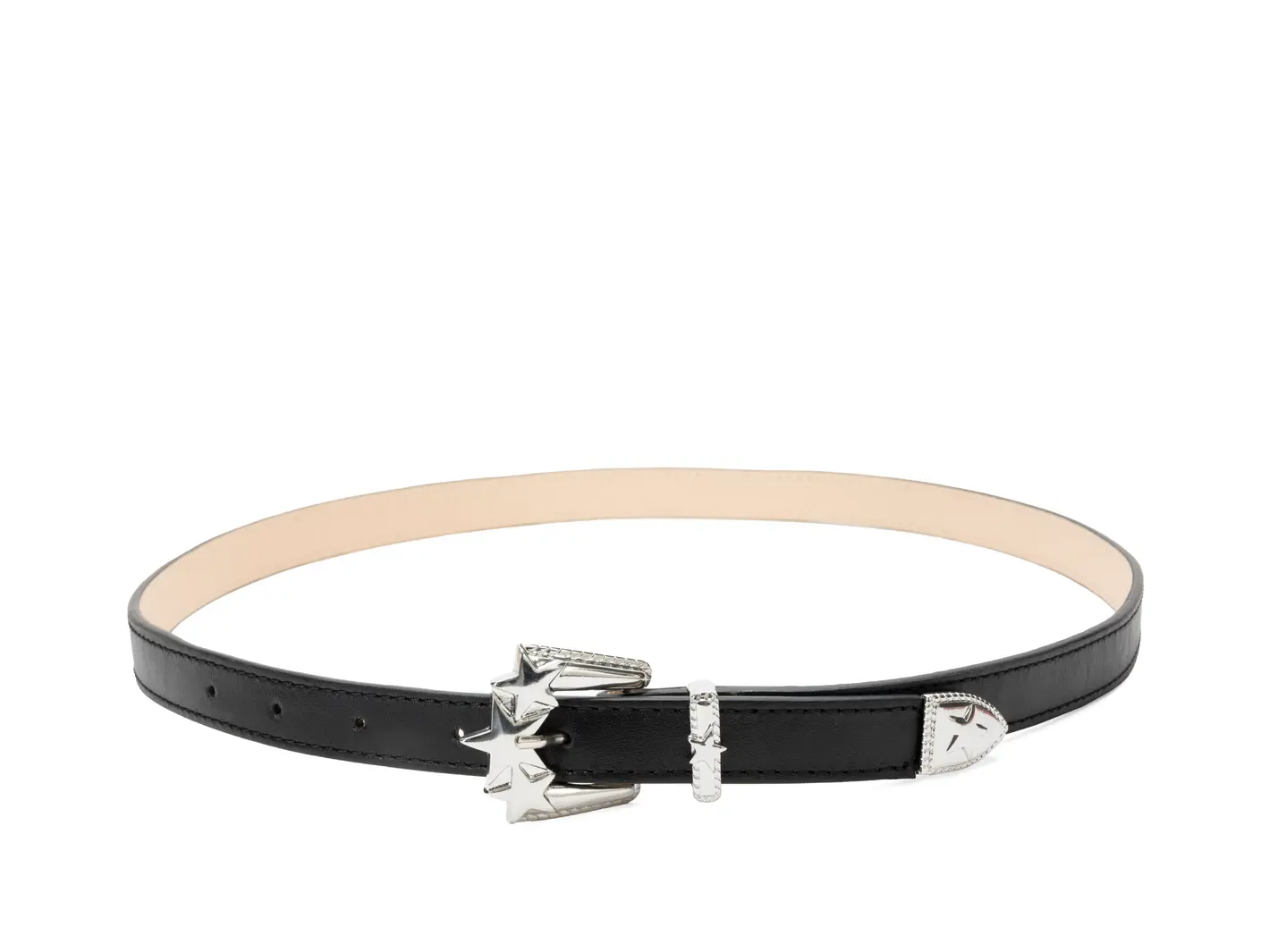 John Fluevog Antonia Belt Star Buckle Belt