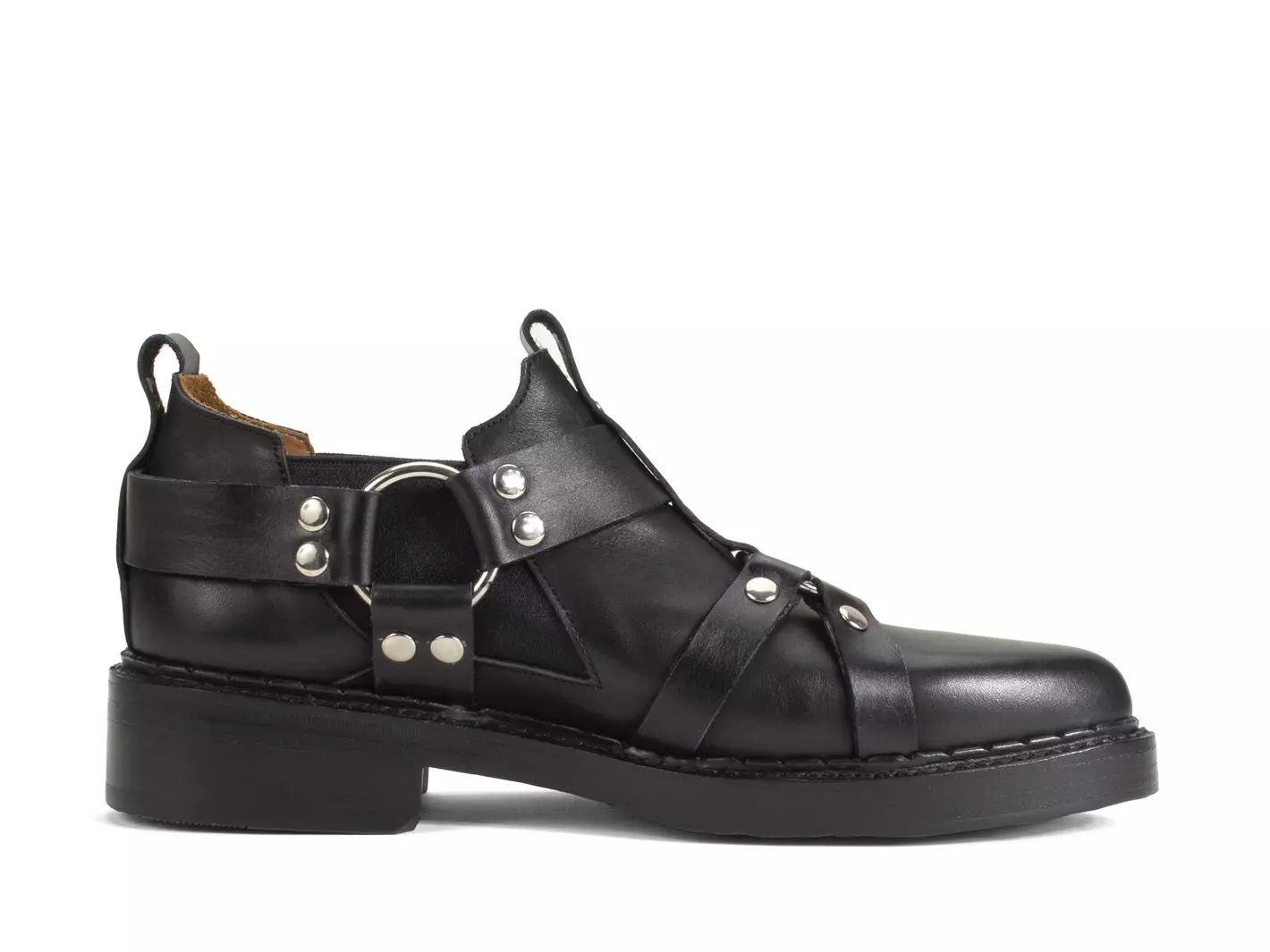 John Fluevog Axel Chaussure Cambrée à Harnais