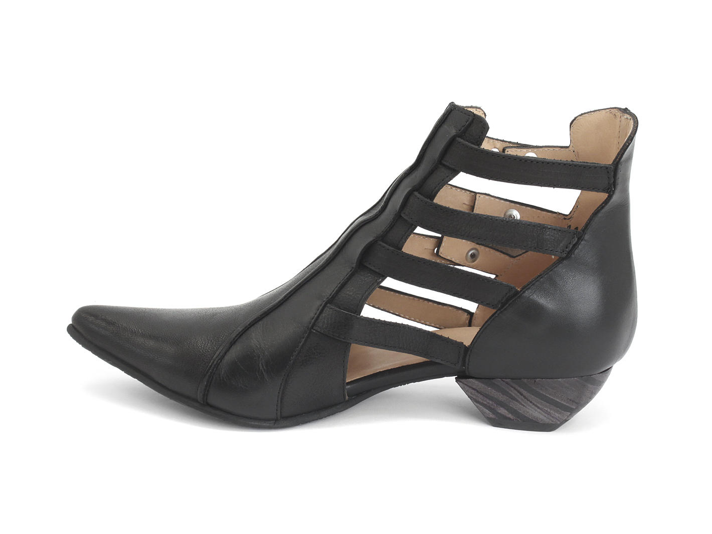 John Fluevog Bekkie Bottillon à Courroies En Cuir