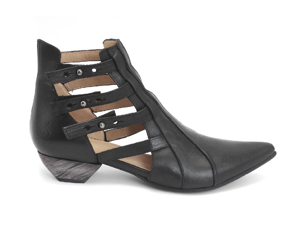 john fluevog Bekkie Bottillon à courroies en cuir