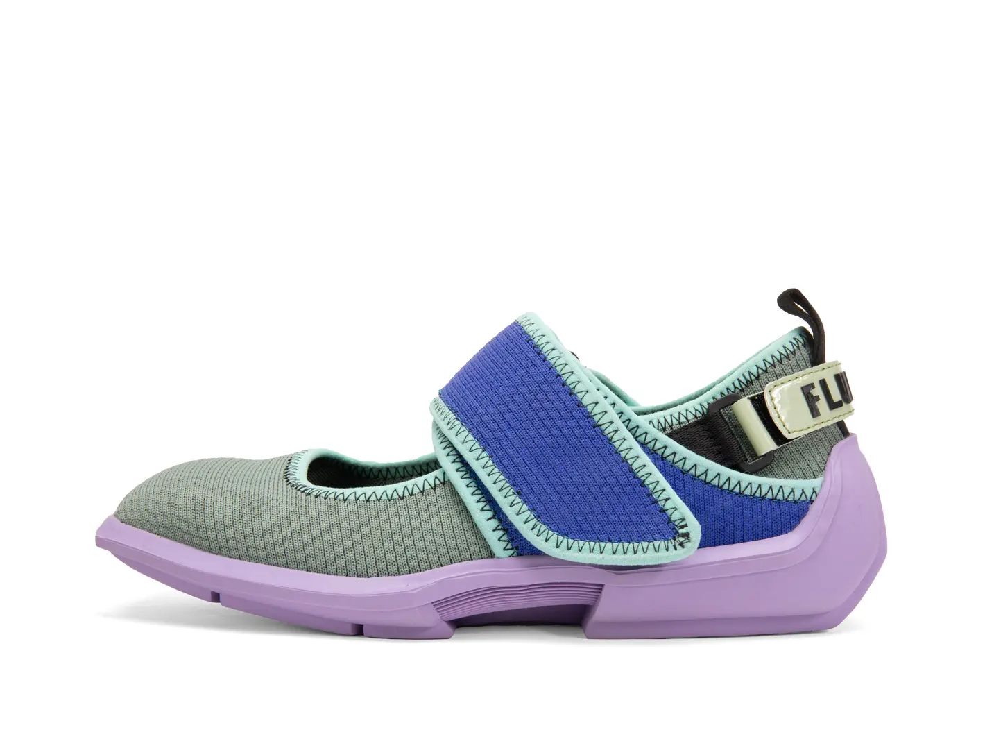 john fluevog Blair Charles IX à bande en velcro