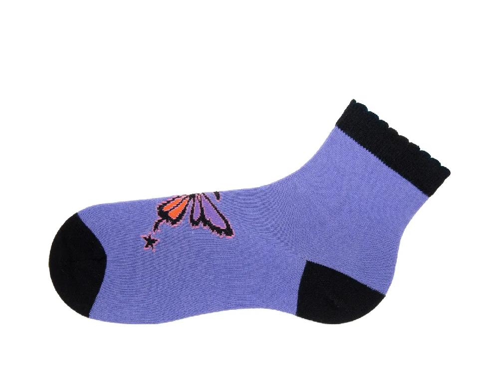 John Fluevog BonBon Scallop Cuff Socks