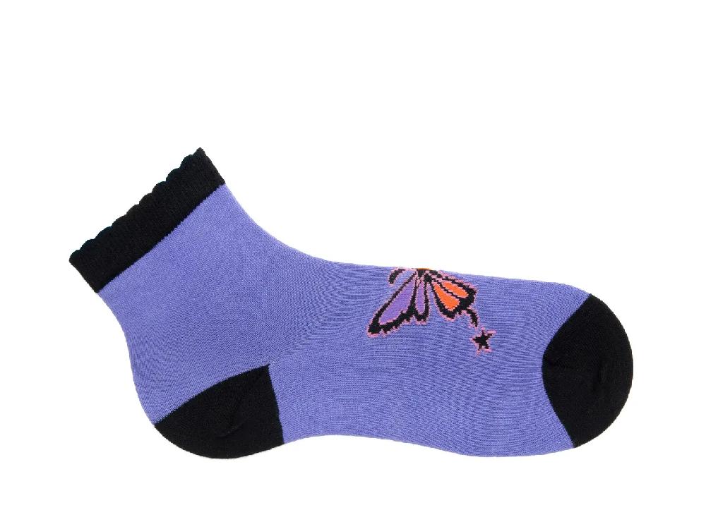 John Fluevog BonBon Scallop Cuff Socks