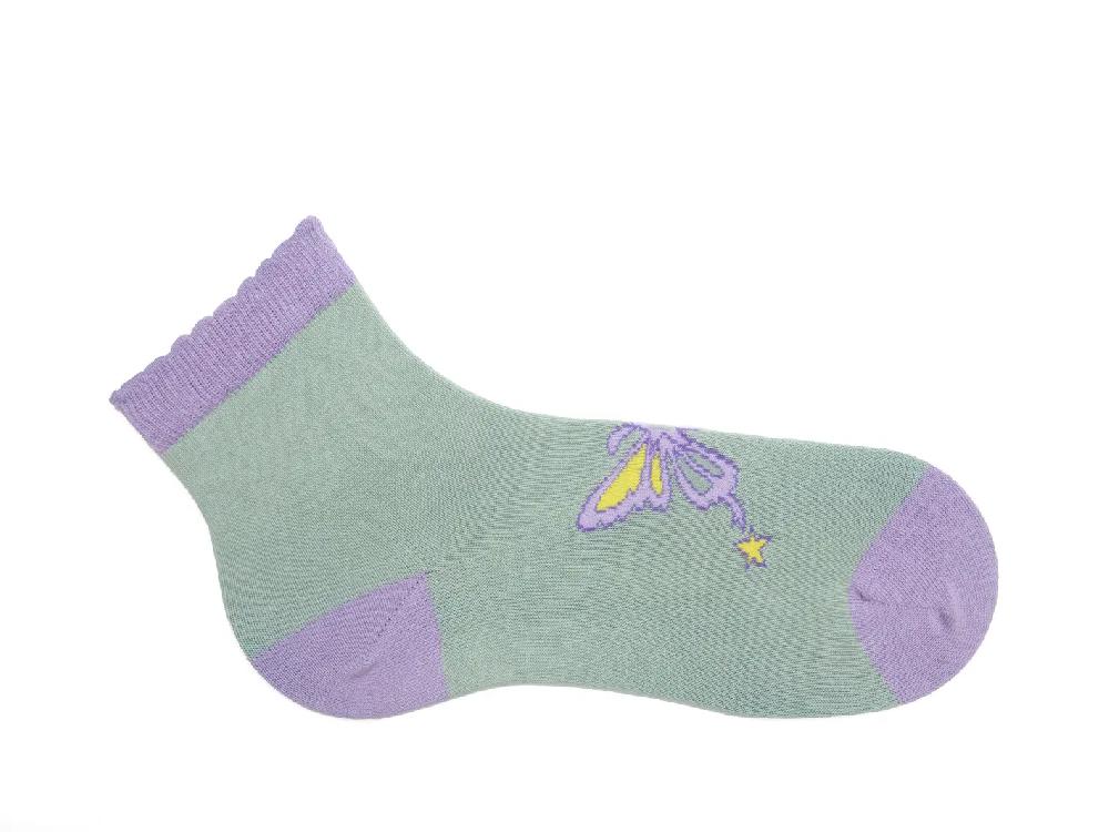 John Fluevog BonBon Scallop Cuff Socks