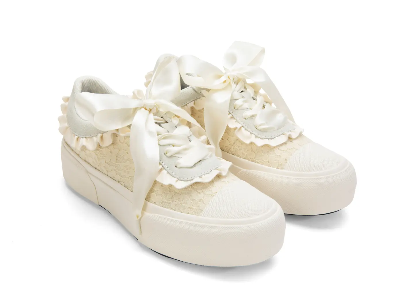 John Fluevog Cane Chaussure Lacée Avec Volants