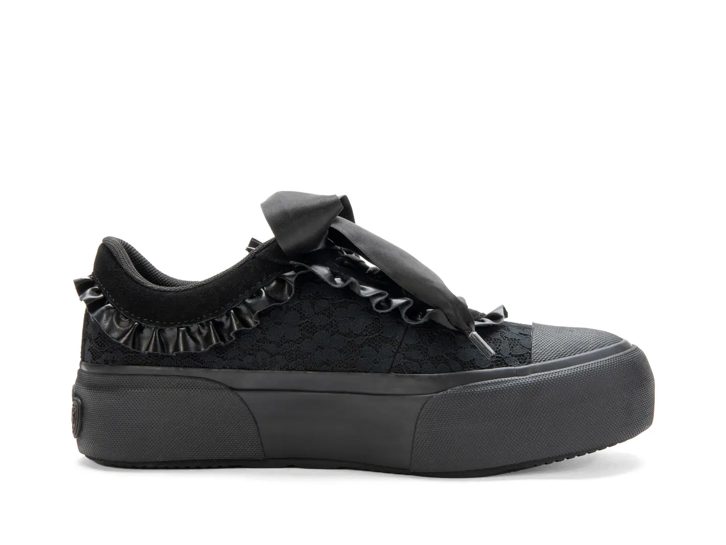 John Fluevog Cane Chaussure Lacée Avec Volants