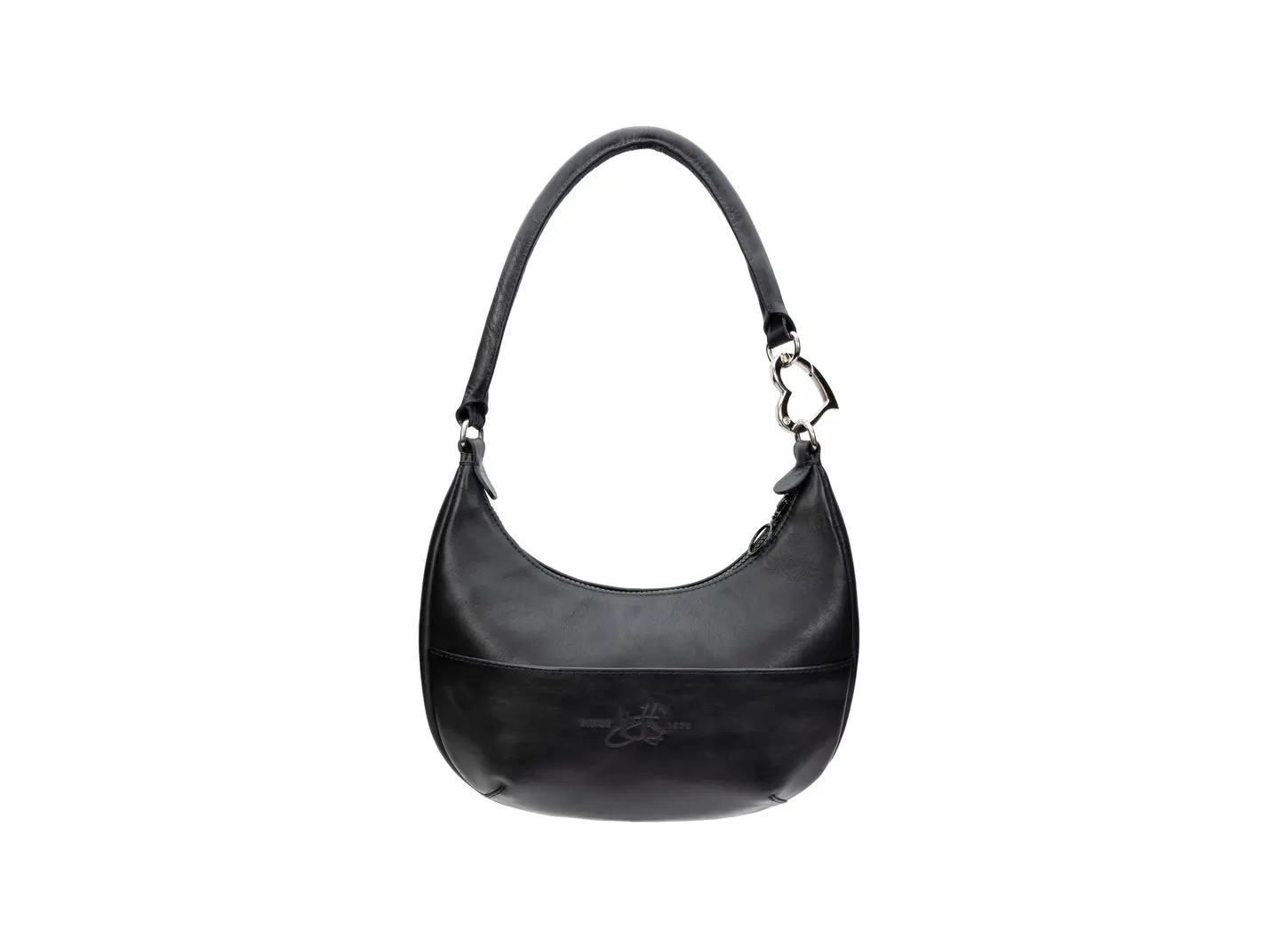 John Fluevog Caroline Shoulder Bag With Heart Clip
