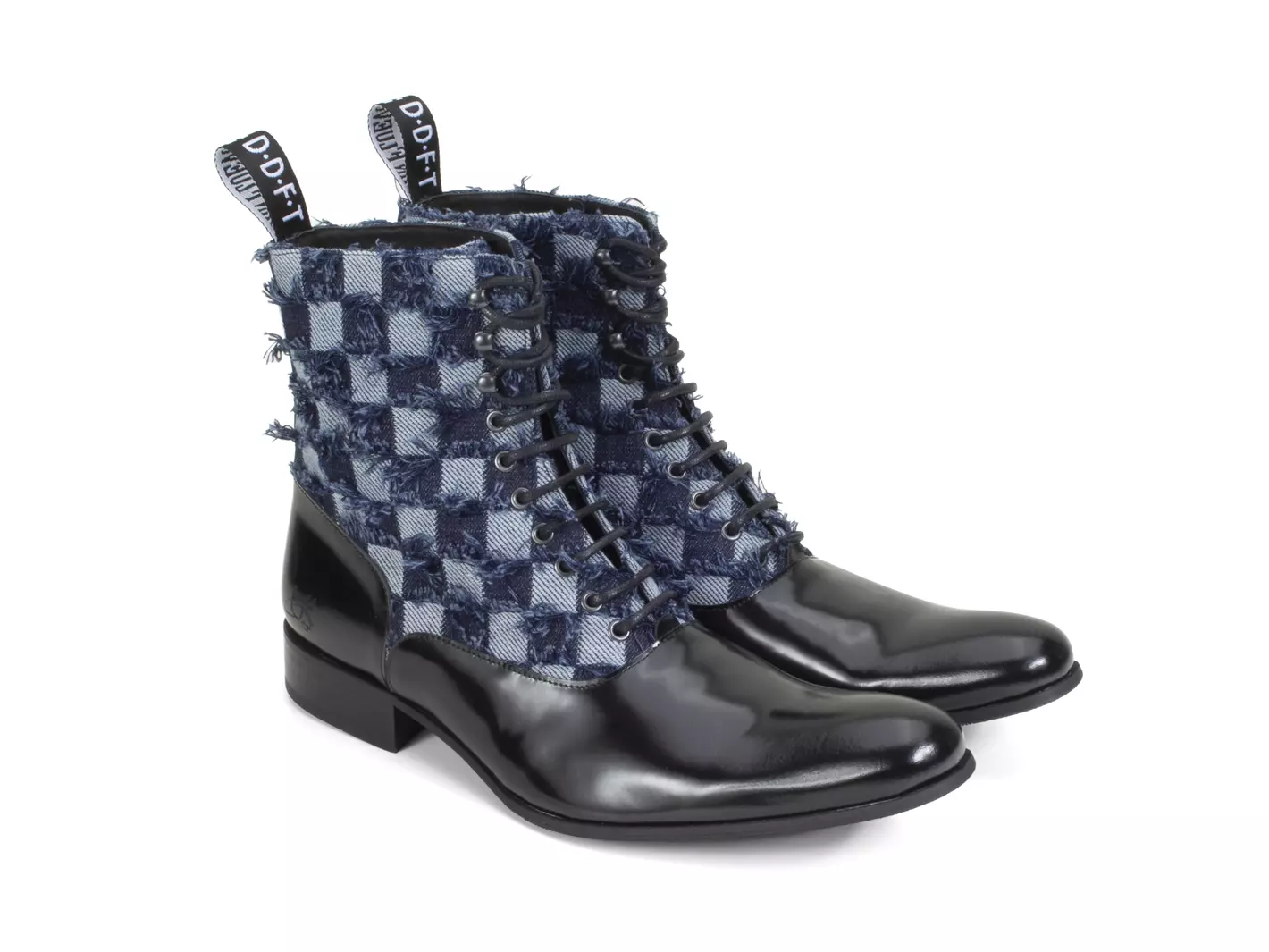John Fluevog Castellano Botte Lacée Classique