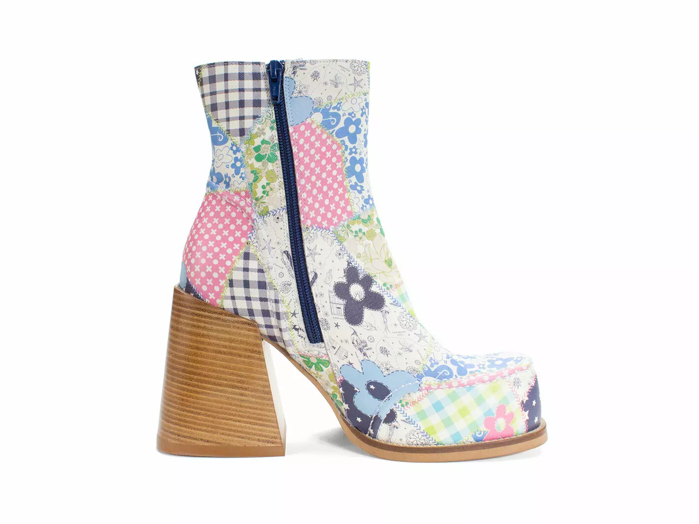 John Fluevog Chantal Bottillon à Fermeture éclair