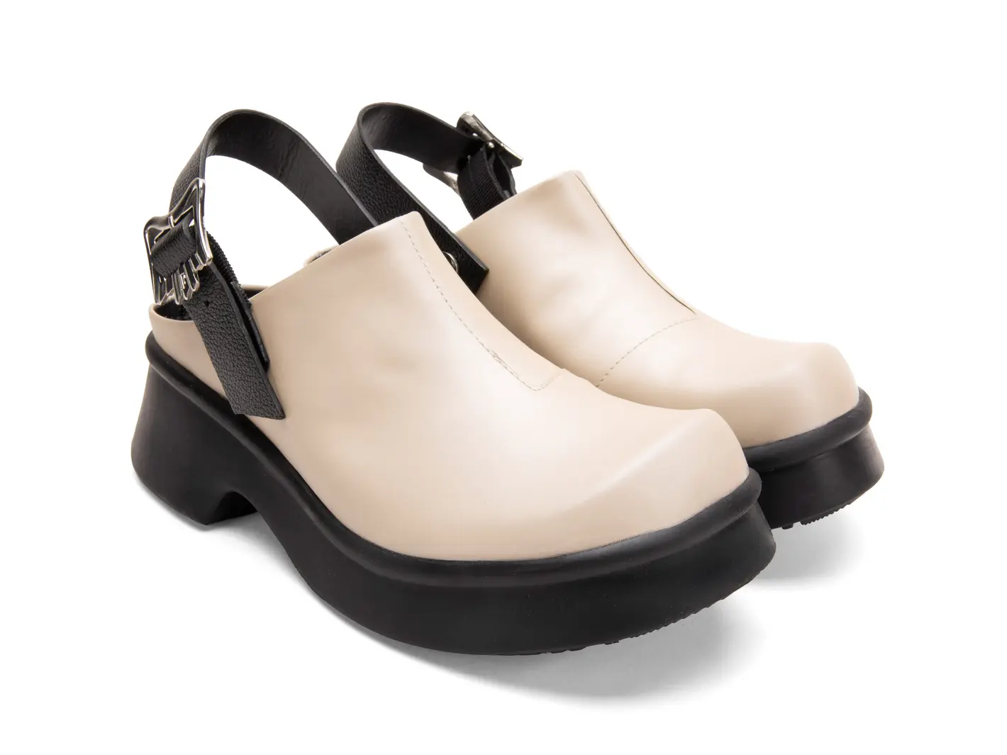 John Fluevog Cohesion Mule à Bride Pivotante