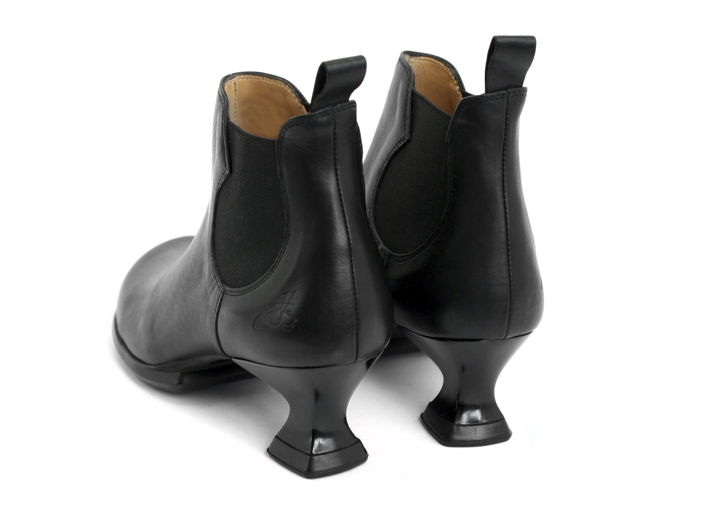 John Fluevog Danke Low Heel Chelsea Boots