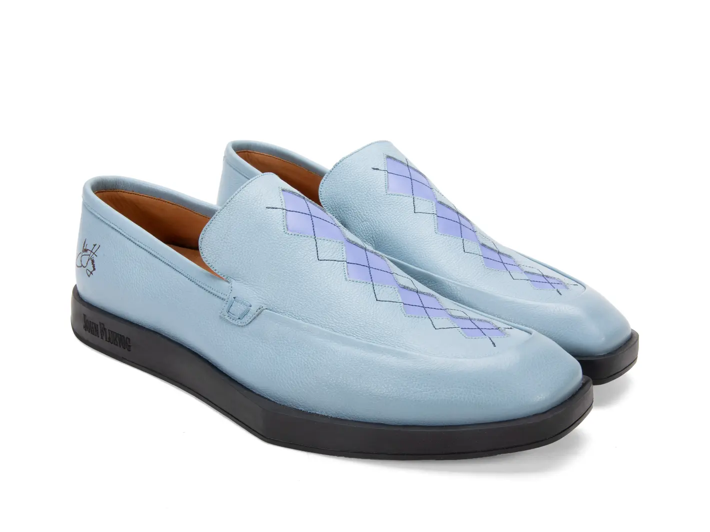 John Fluevog Dapper Flâneur Avec Motif Surpiqué