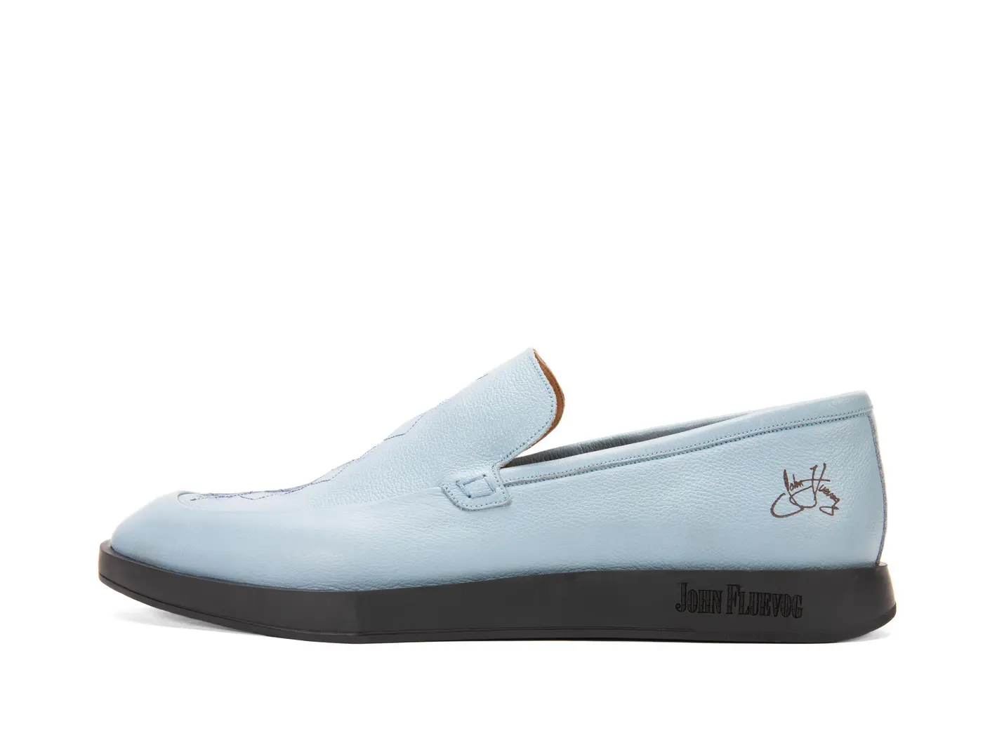 john fluevog Dapper Flâneur avec motif surpiqué