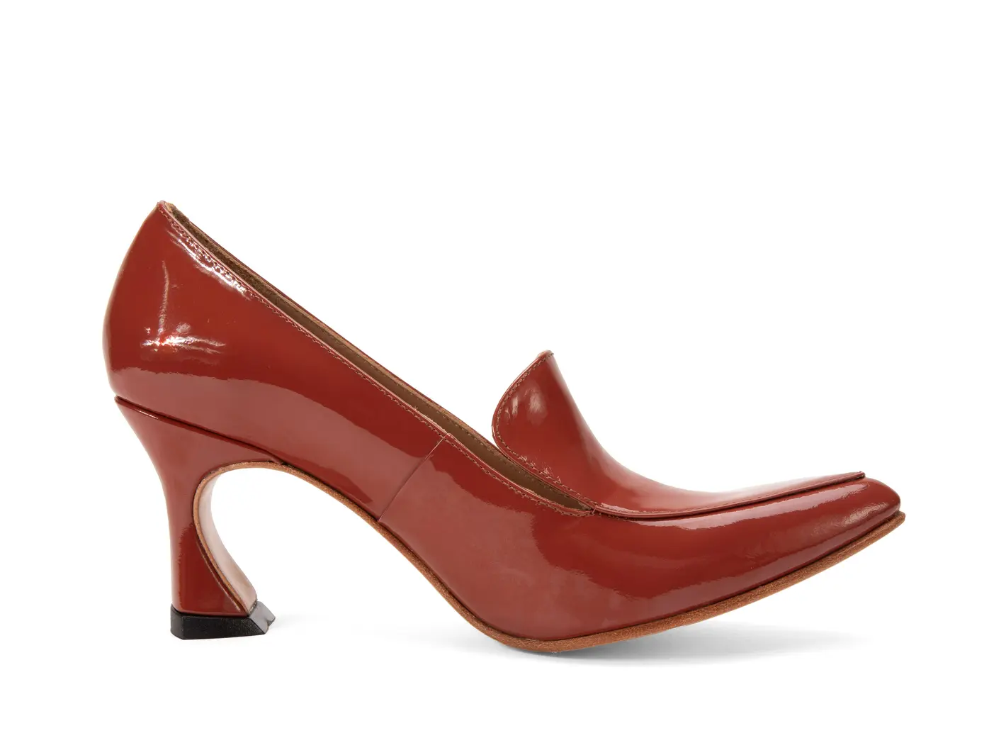 John Fluevog Davis Moccassin Texturé à Talon