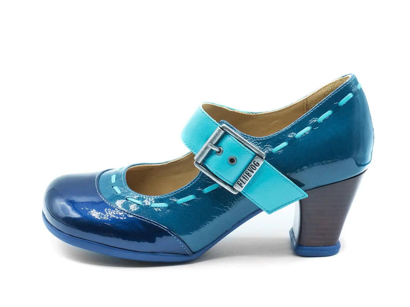 john fluevog Dr. Henry Charles IX avec surpiqûres