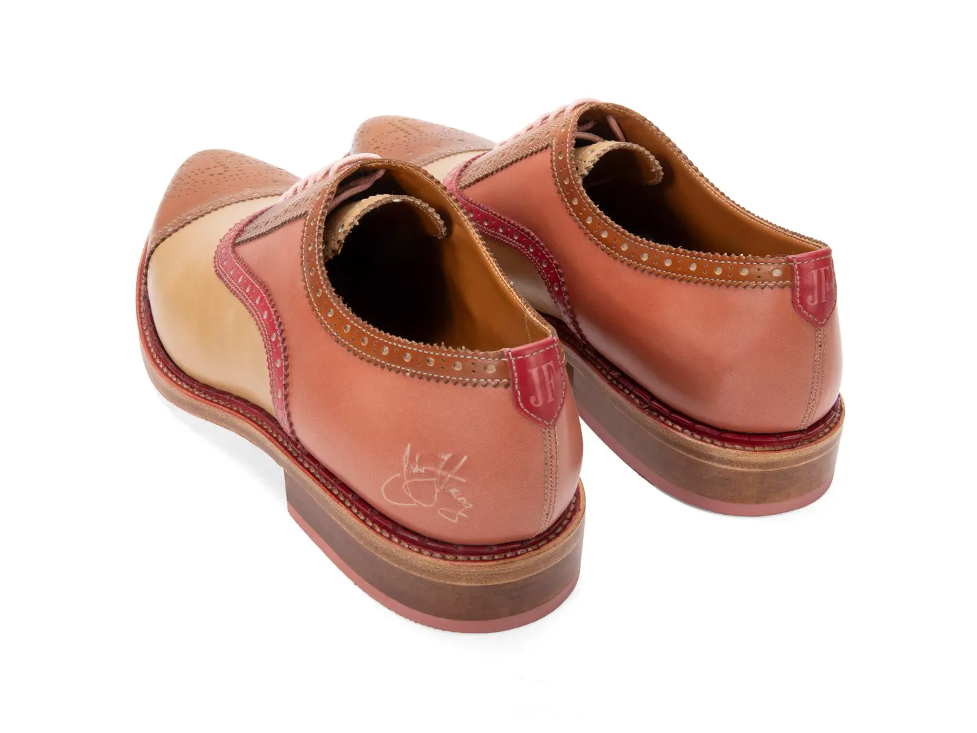 John Fluevog Edda Chaussure à Bout Fleuri Moderne