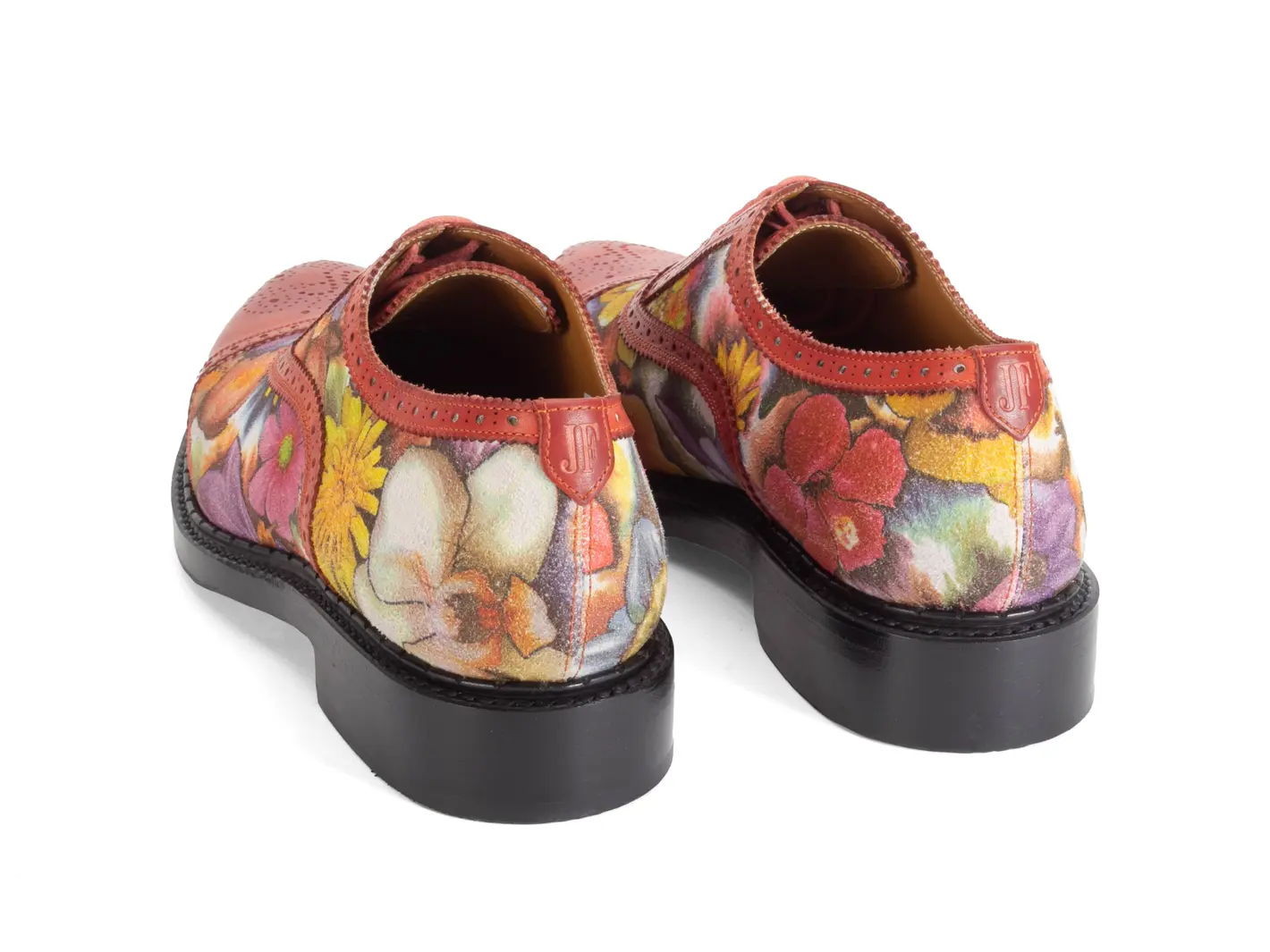 John Fluevog Edda Chaussure à Bout Fleuri Moderne