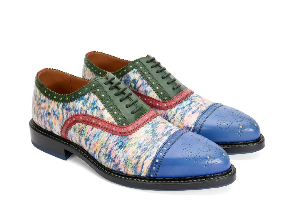 John Fluevog Edda Chaussure à Bout Fleuri Moderne