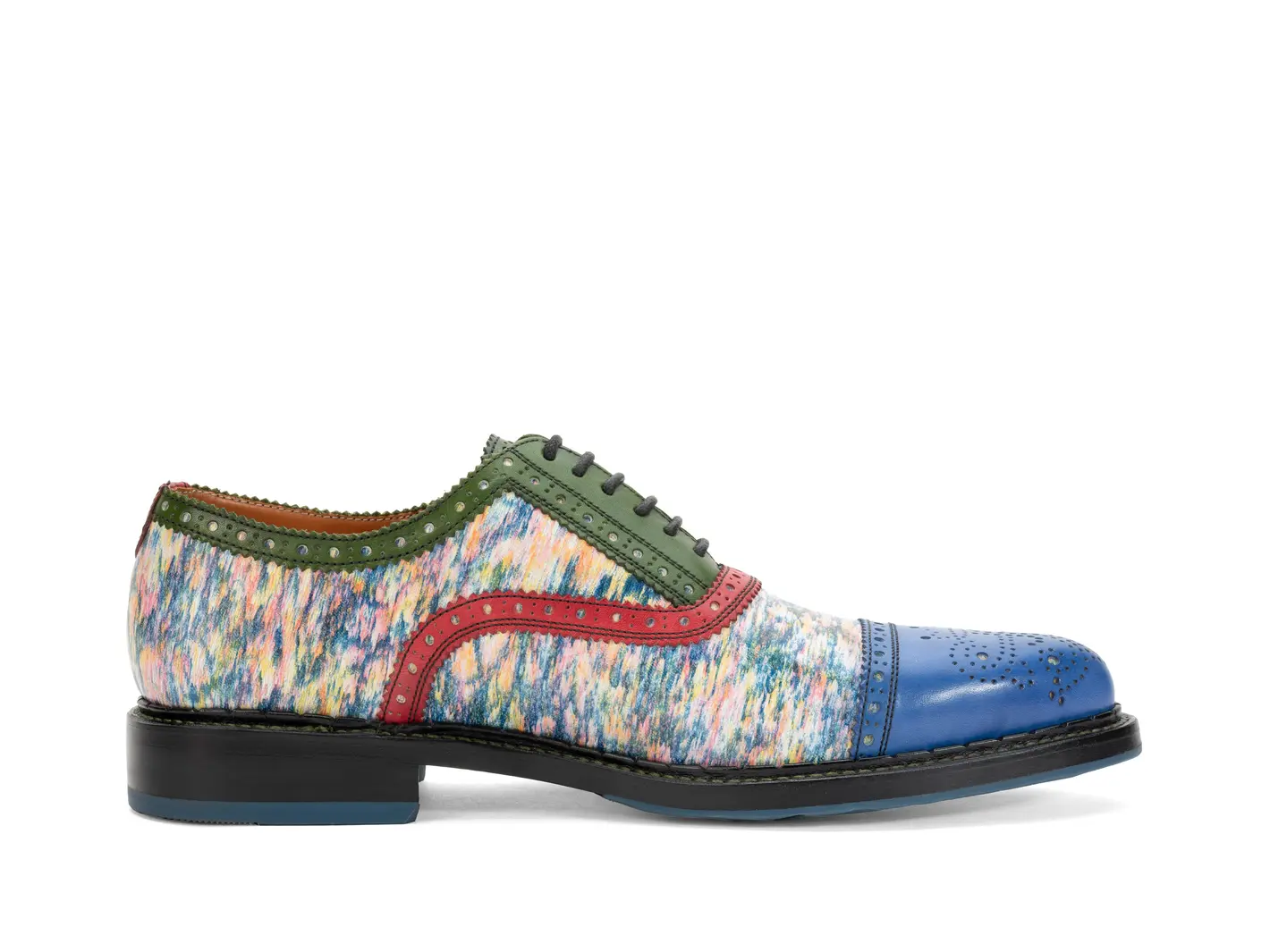 John Fluevog Edda Chaussure à Bout Fleuri Moderne