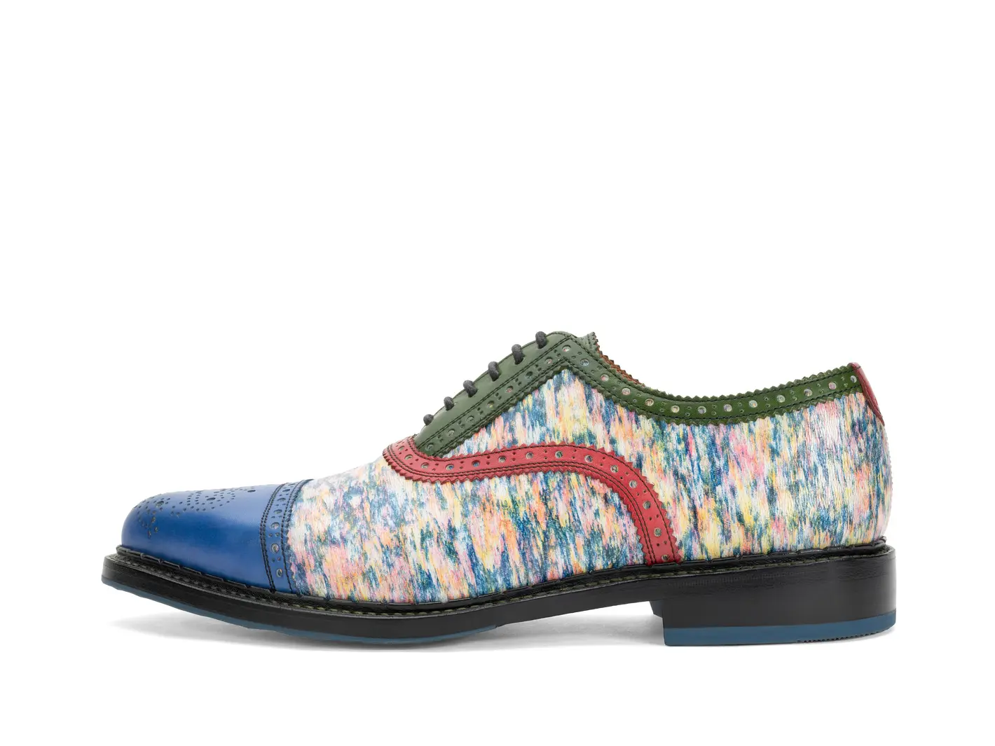 john fluevog Edda Chaussure à bout fleuri moderne