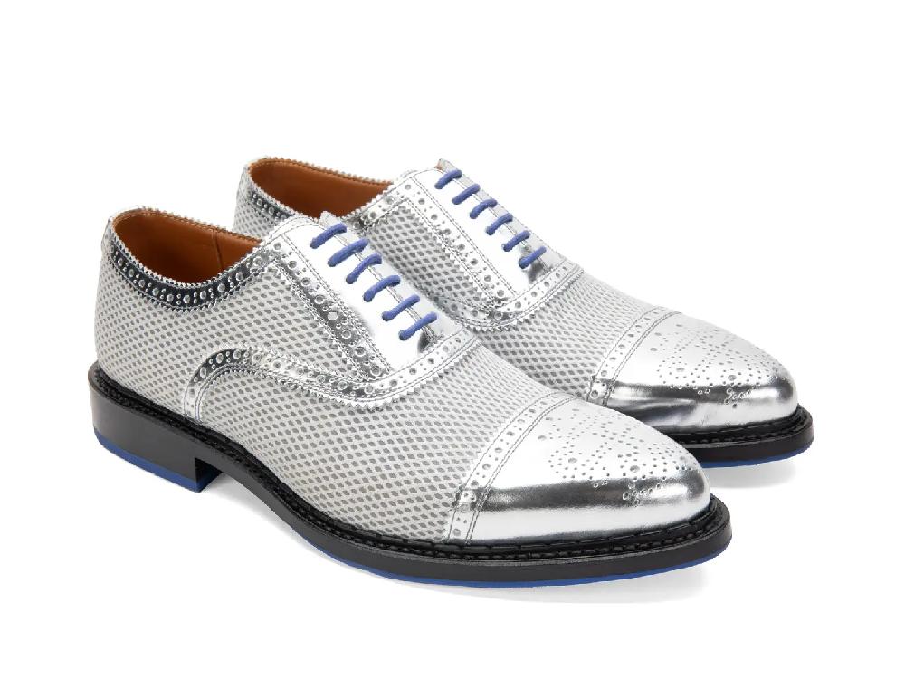 John Fluevog Edda Chaussure à Bout Fleuri Moderne
