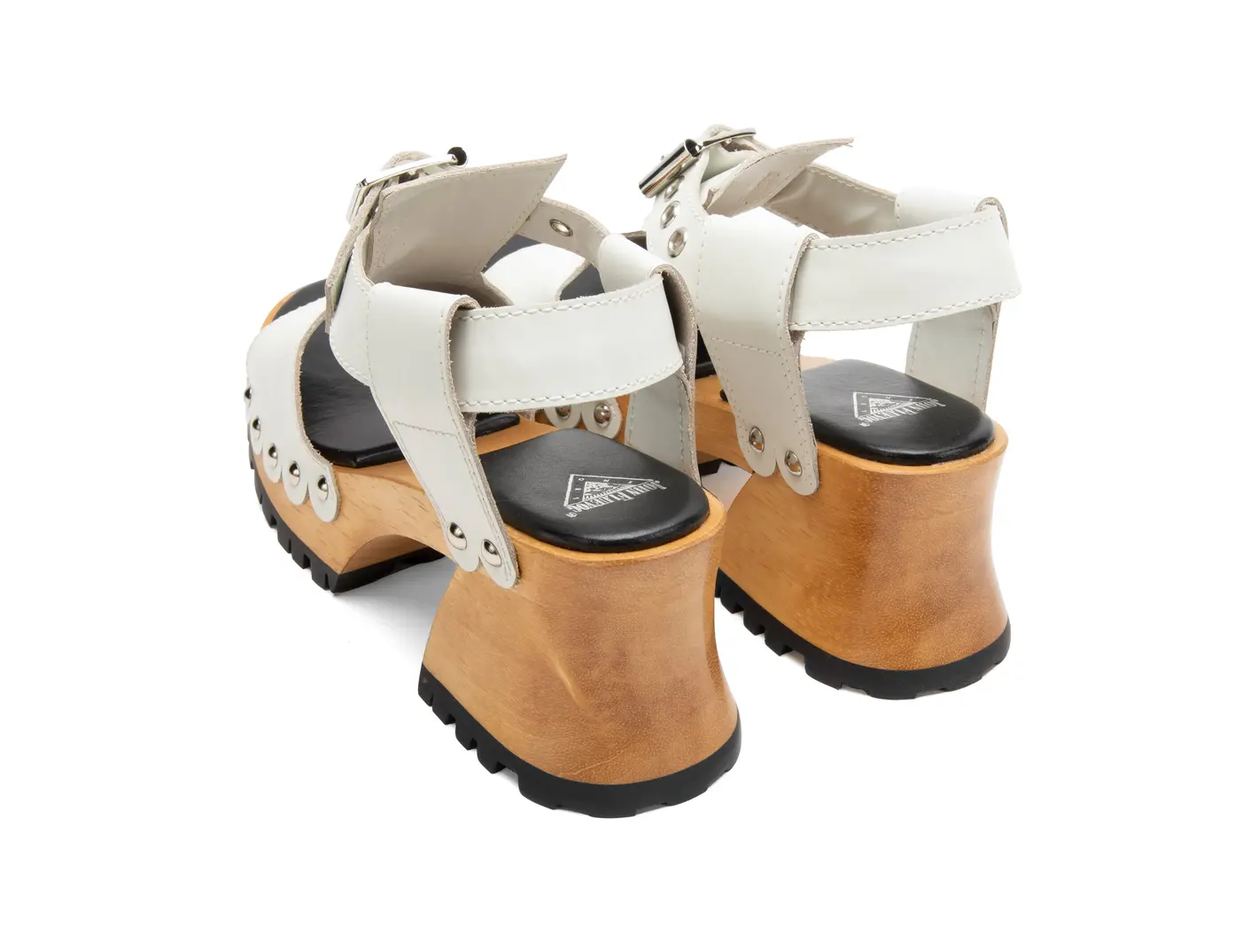John Fluevog Een Sabot Avec Bout Ouvert