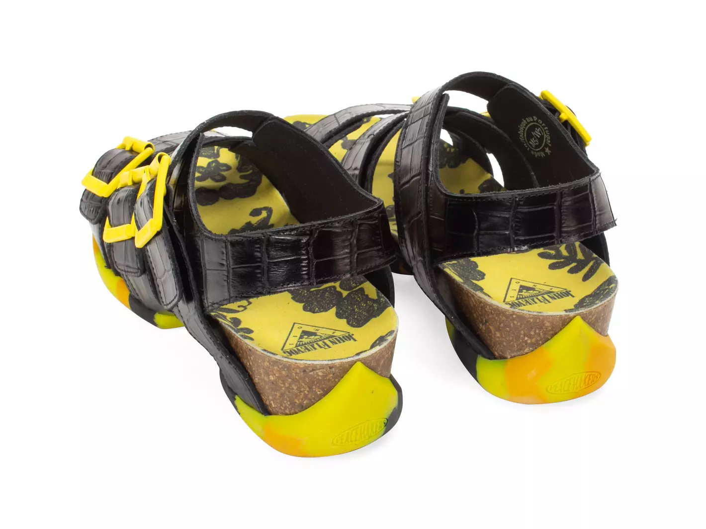 John Fluevog Elsie Sandale à Courroies Avec Boucle